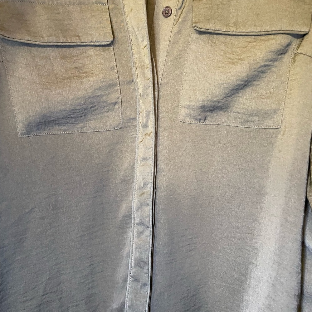 MICHAEL Michael Kors Olive Green Track Pants & Shirt Set - Picture 9 of 15